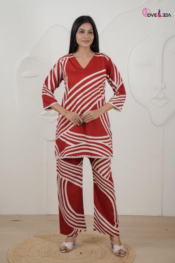 Dveeja amoha cord set for women manufacturer